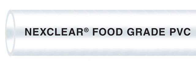 100-06100102 NEXCLEAR Clear PVC Tubing FDA, NSF 51, USP Class VI 100-06100102 Series 100